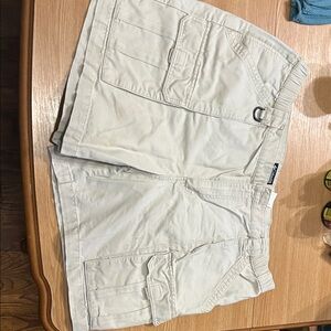 Men's Light Tan Cargo Shorts